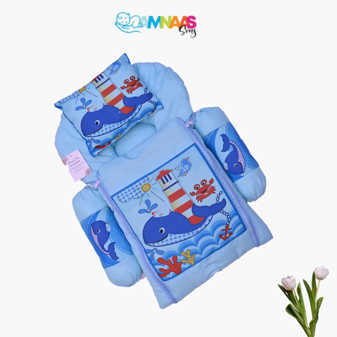 Amnaas Ocean Adventure Bedding Set