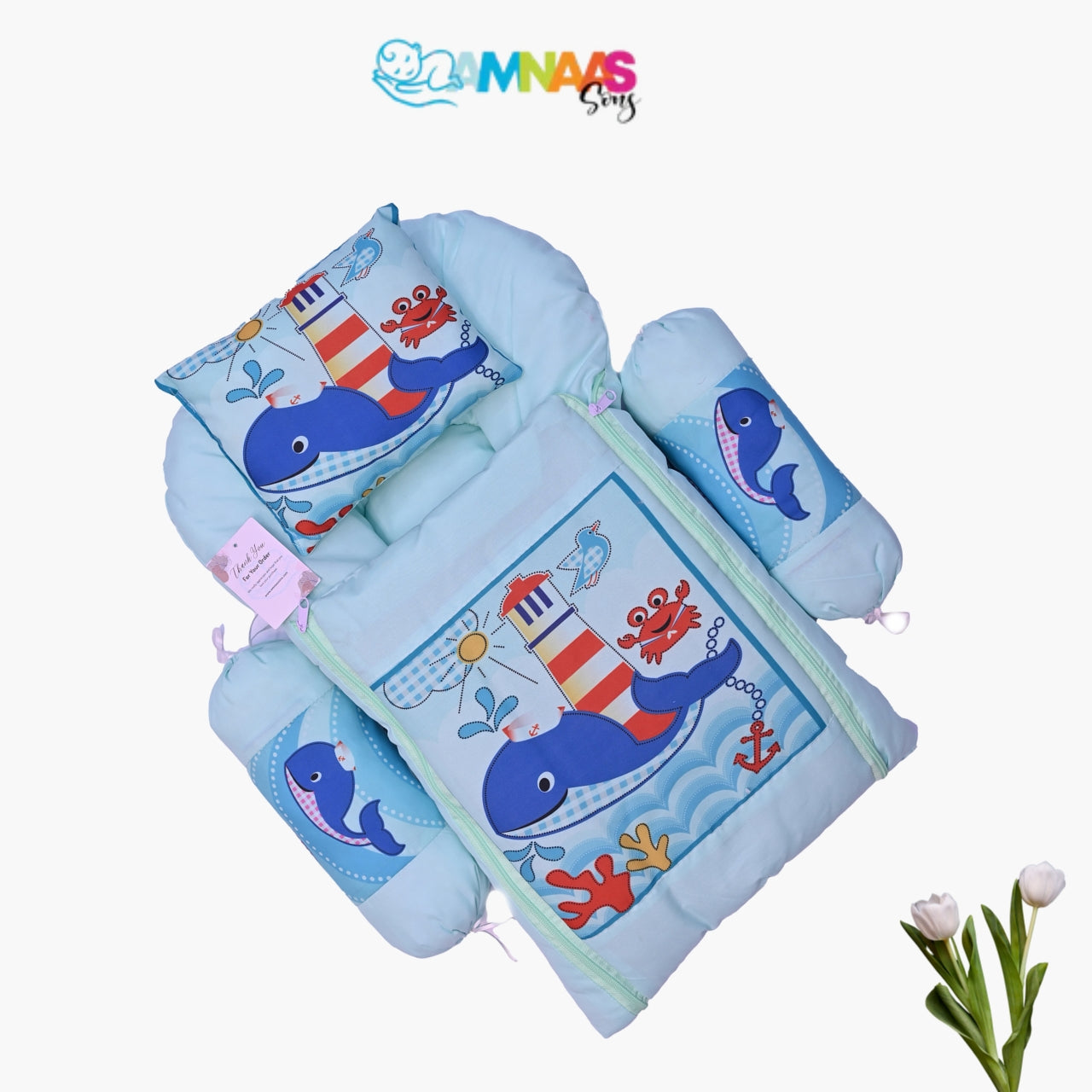 Amnaas Ocean Adventure Bedding Set