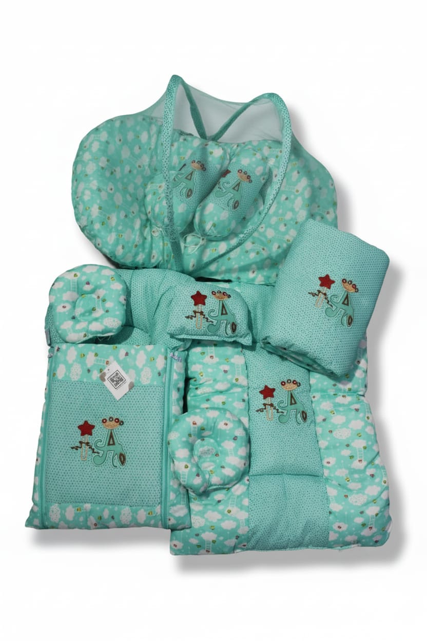 Premium 9 pieces baby bed