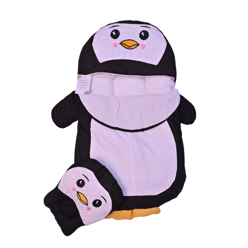 Cozy Penguin Baby Bed Set