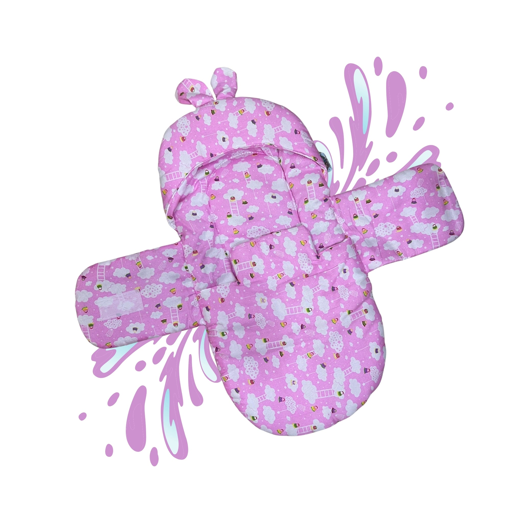 Splash Cuddle Soft Baby Wrap