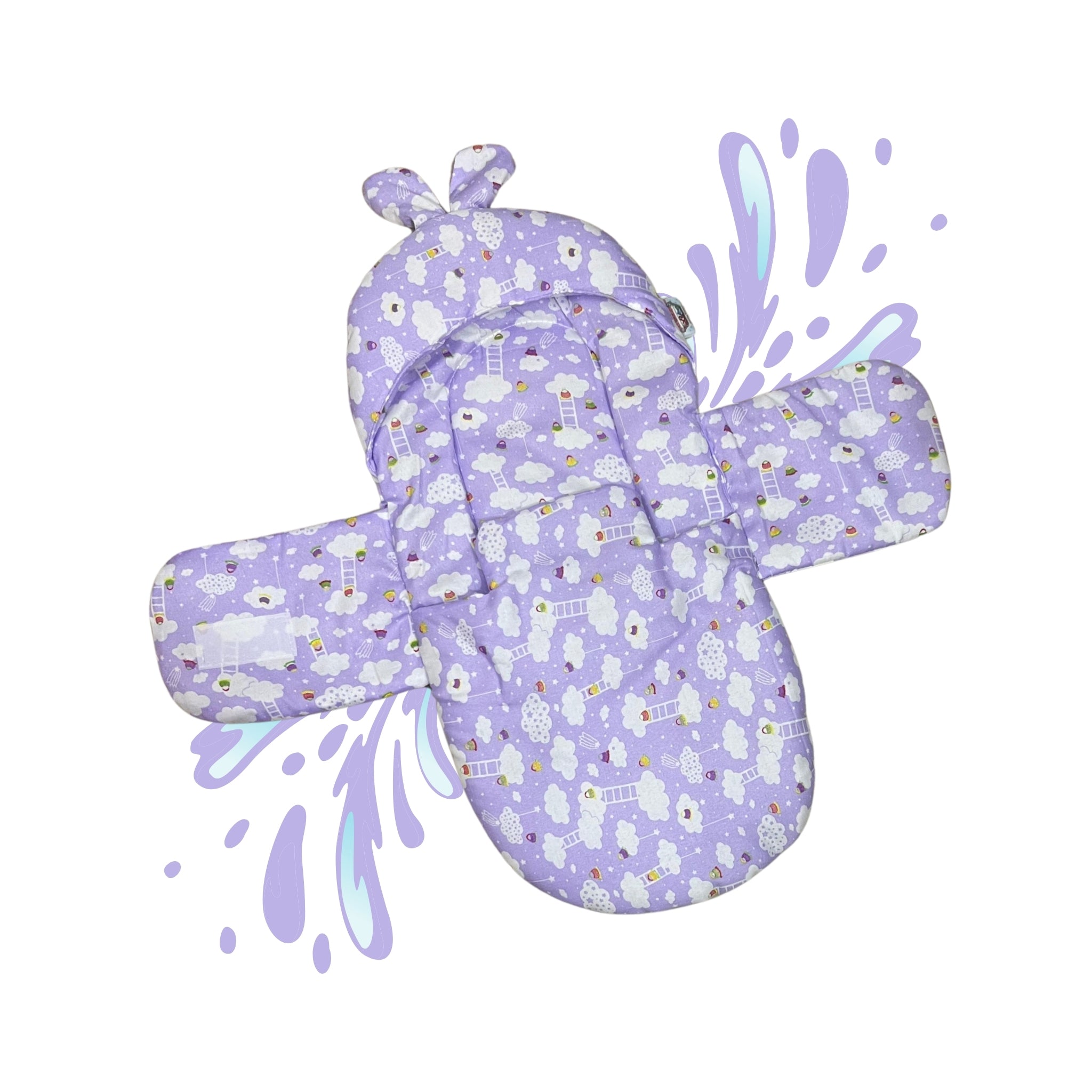 Splash Cuddle Soft Baby Wrap