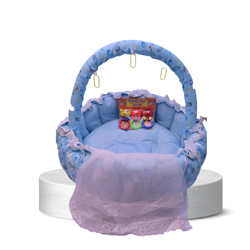 Adorable Baby Bedding Set (BLUE)
