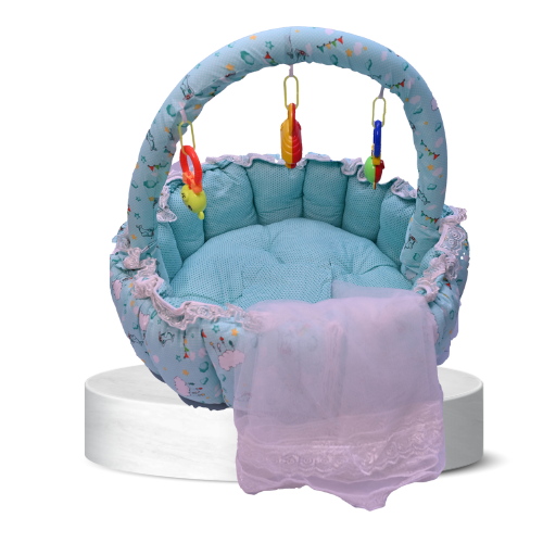 Adorable Baby Bedding Set (SEA GREEN)