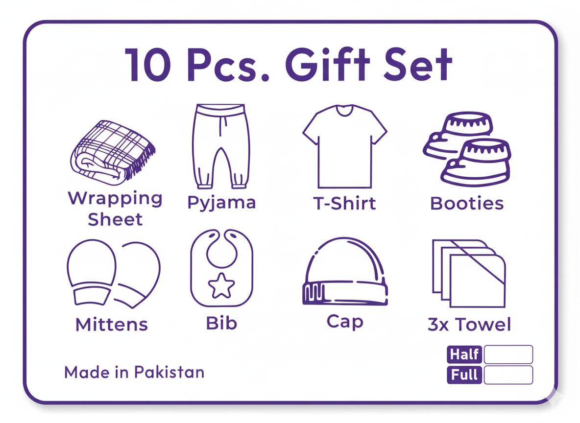 LittleSheep 10 Pieces Set