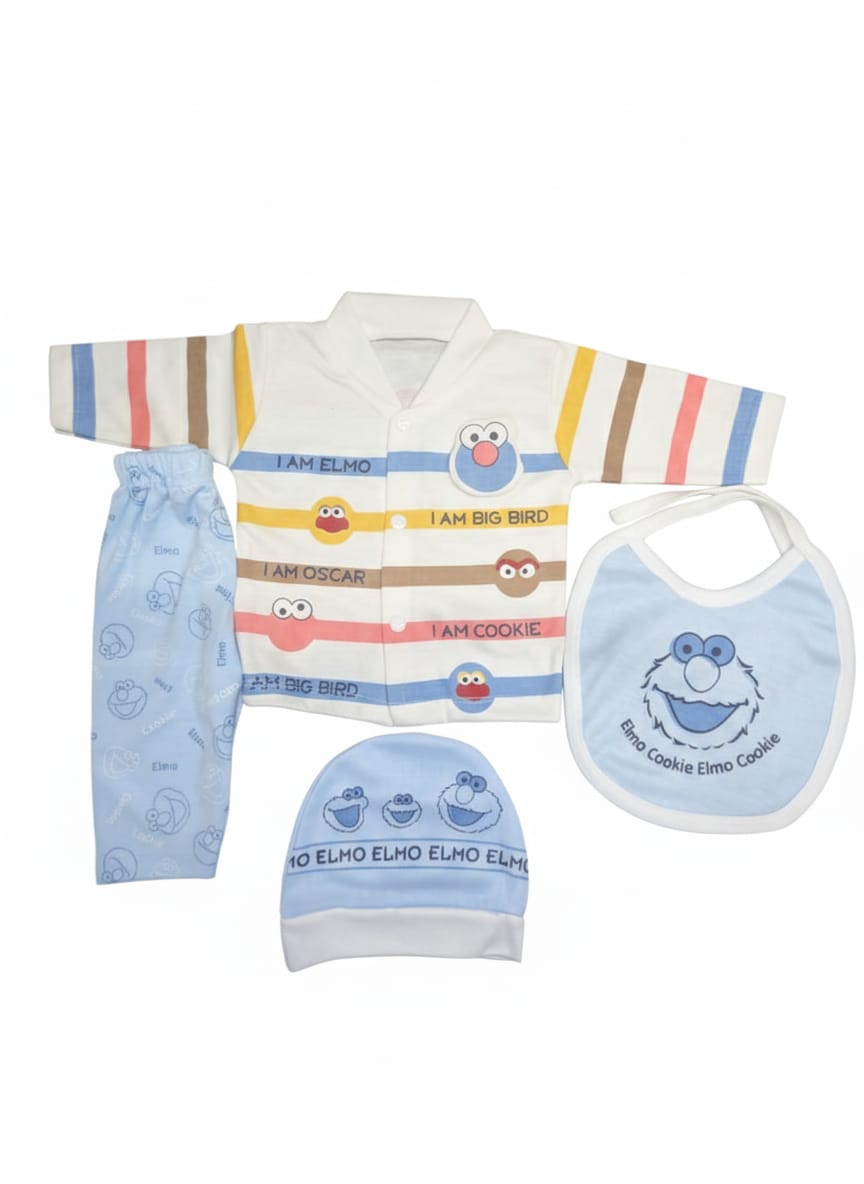 New Born 4 Pieces Gift Set