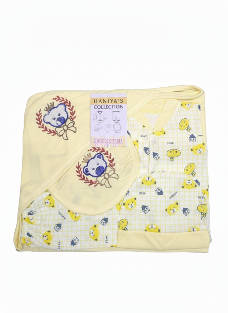 Cute Bear 5 Pieces Gift Set