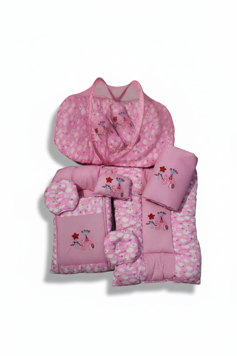 Premium 9 pieces baby bed