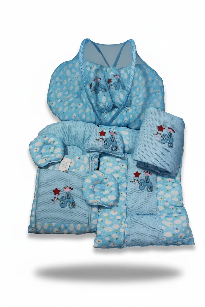 Premium 9 pieces baby bed