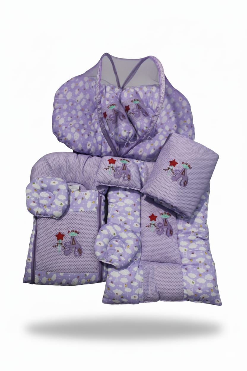 Premium 9 pieces baby bed