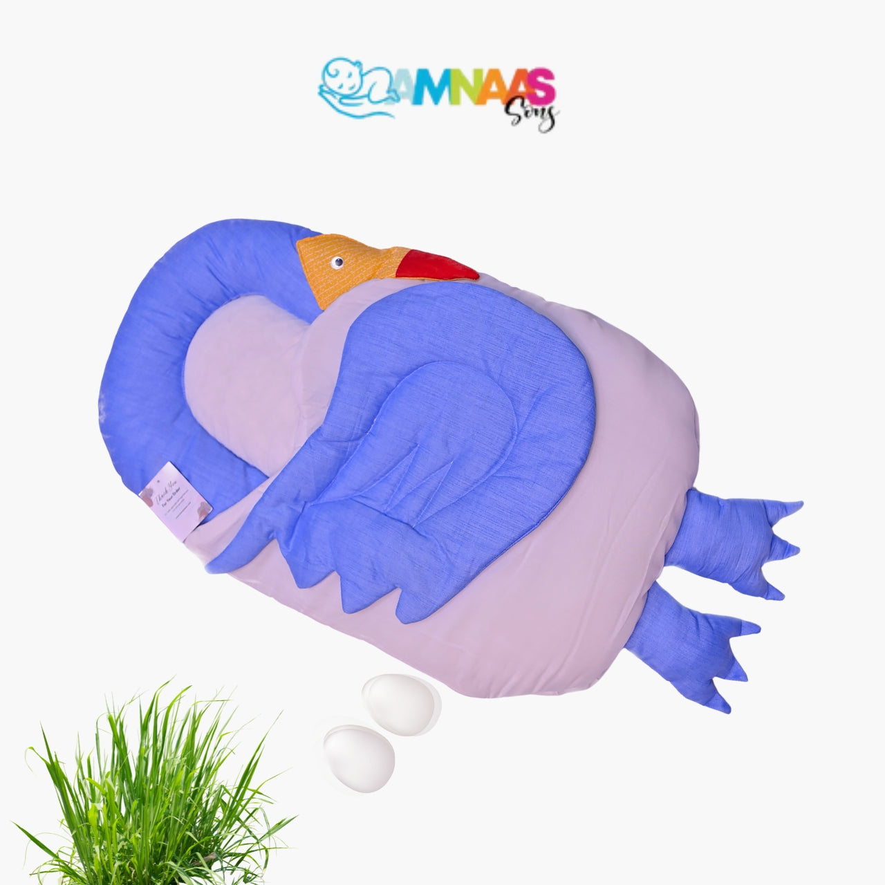 Fluffy Flamingo Baby Nest Soft & Safe